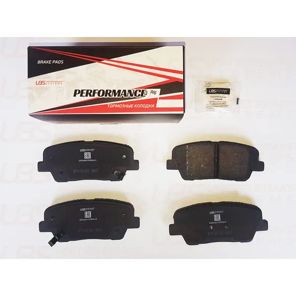 Колодки тормозные KIA/HYUNDAI SANTA FE II/III 06-/12-/GRAND SANTA FE UBS BP1103022