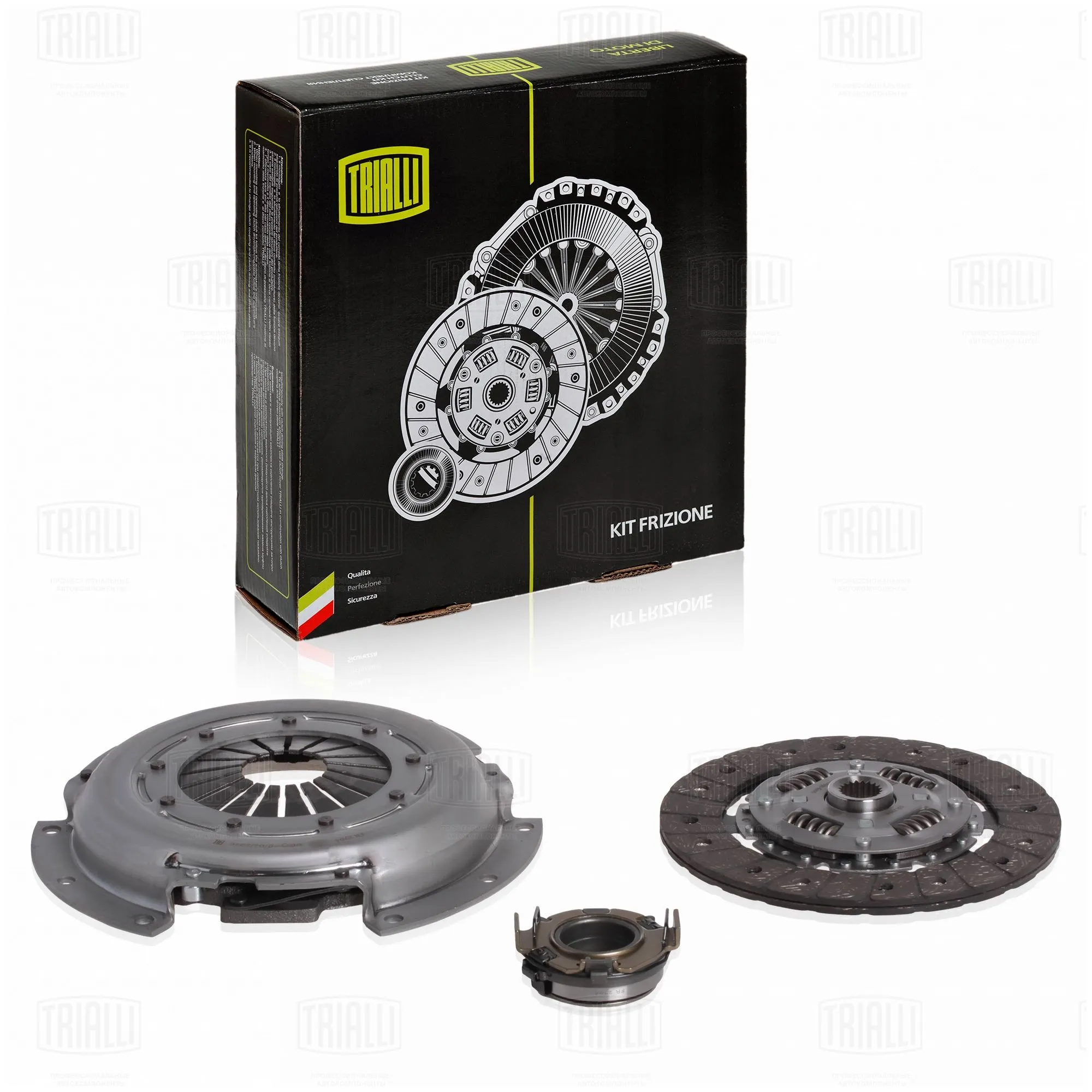 Сцепление в сборе для а/м Lifan Solano (10-)/Breez (06-) 1.6i (с мех.муфт) TRIALLI FR 2704