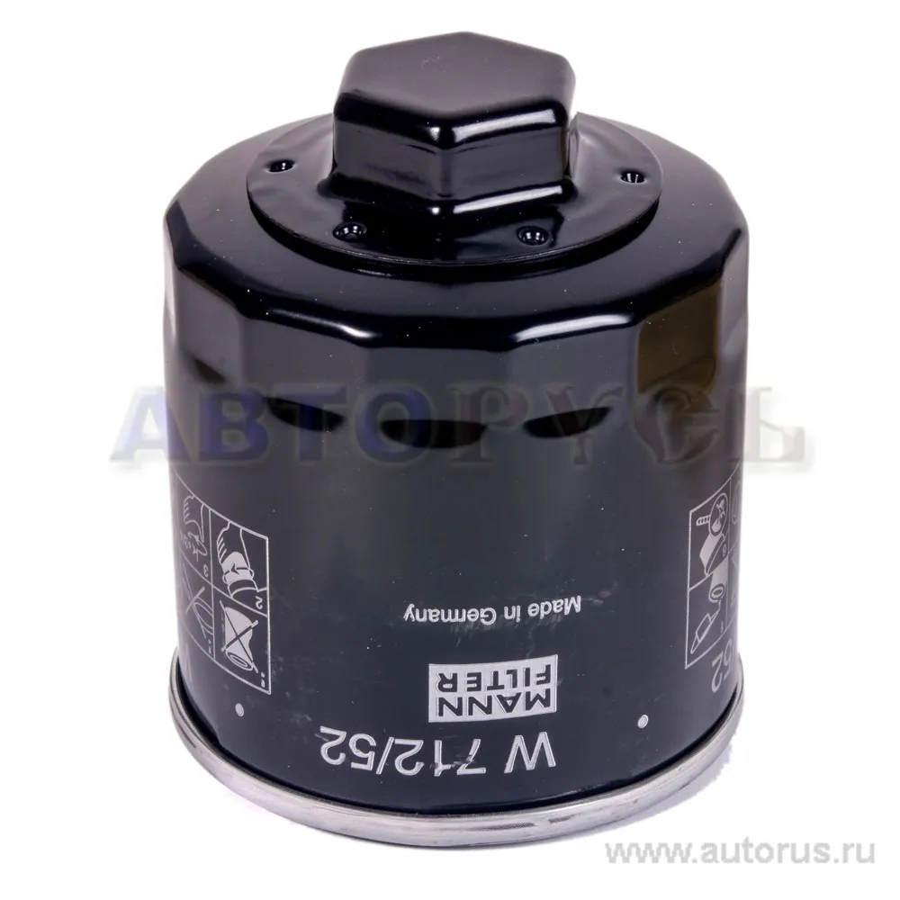 Фильтр масляный MANN-FILTER W 712/52