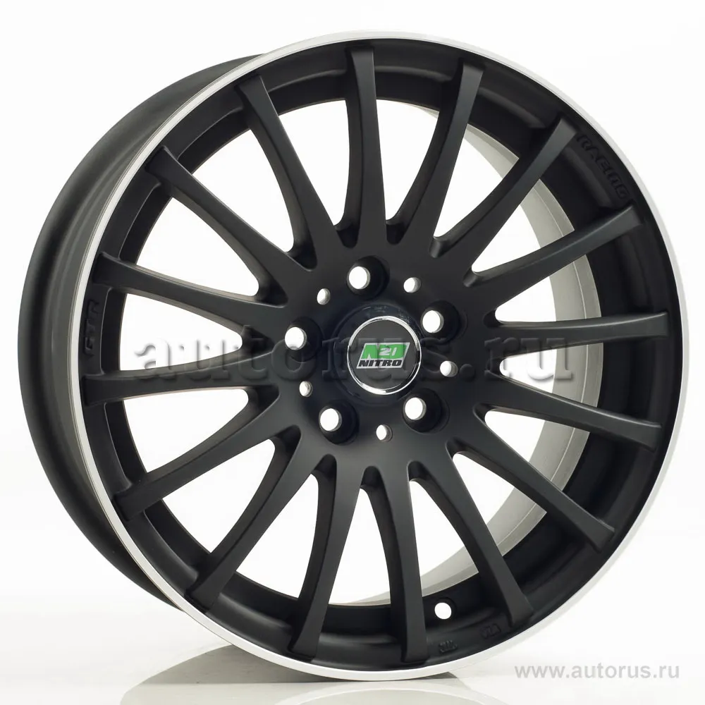 Диск литой R15 6.5J 4x114.3/73.1 ET40 N2O Y367 MBLP (carbon) 41026732