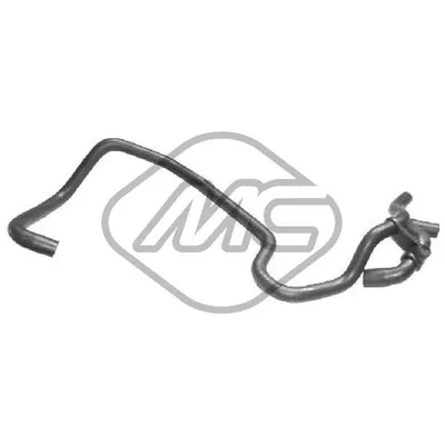 Патрубок радиатора REN TWINGO D7F 97 Metalcaucho 08793