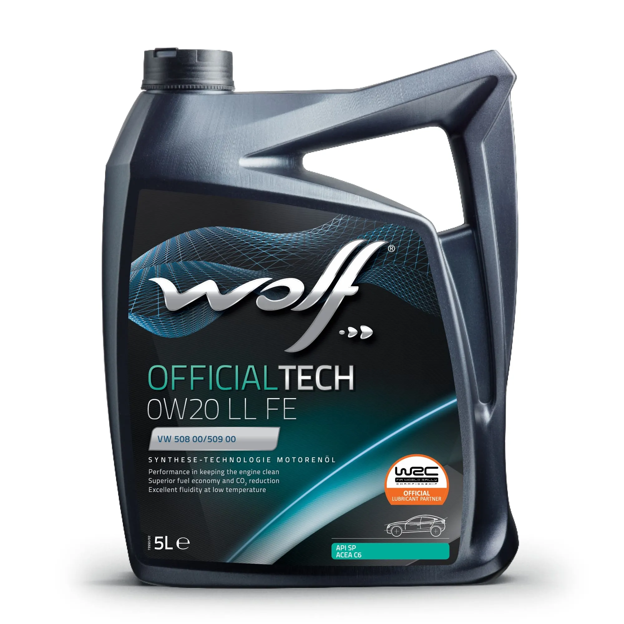 Масло моторное Wolf 0W-20 синтетическое 5 л 8331336