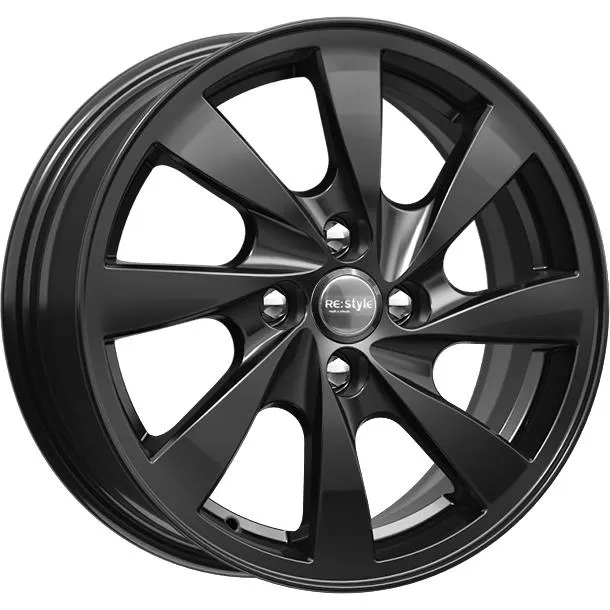 Диск литой R15 6J 4x98/58.5 ET33 КИК КС928 Черный 76480