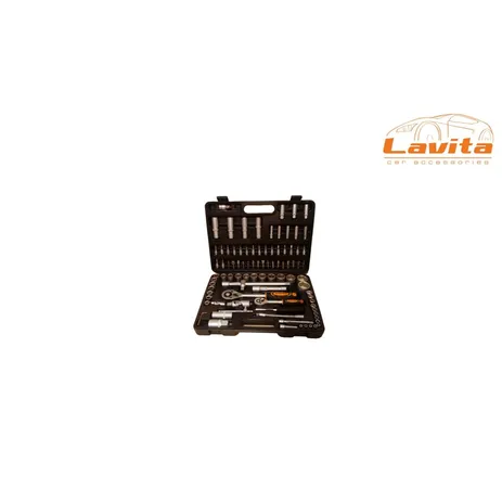 Набор головок, 94 предметов, размер 1/2, 1/4 Lavita LA 500094