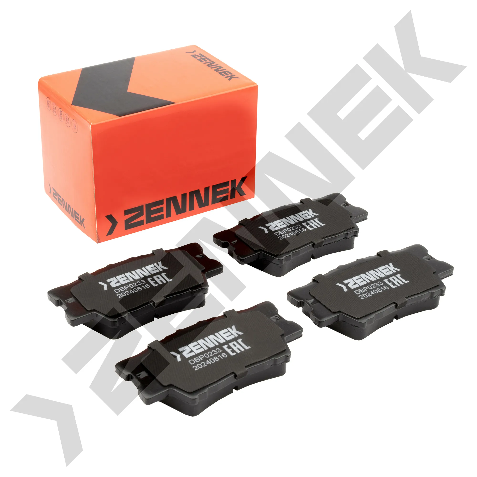 Колодки тормозные дисковые задние TOYOTA CAMRY 06-18 , RAV 4 05 -18 ZENNEK DBP0233