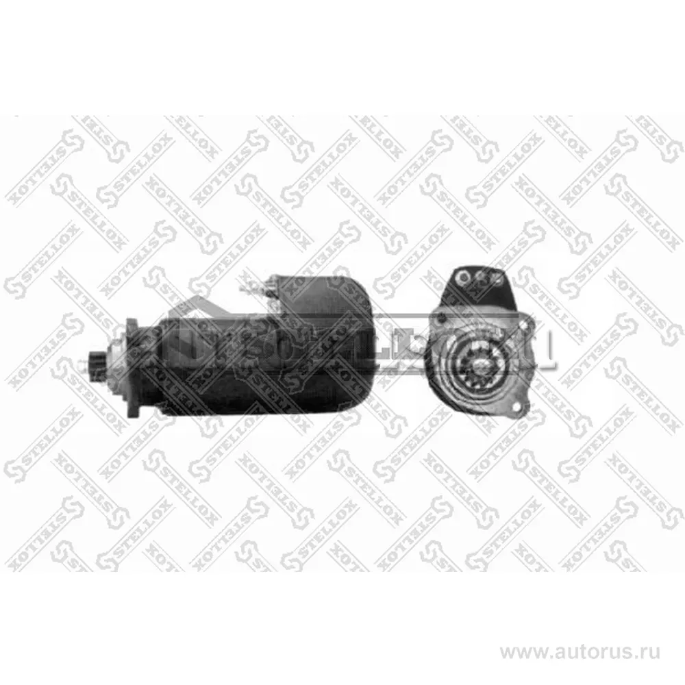 Стартер 24V-5.4KW 11 зубьев 45°вправо Volvo F10/12/MAN/RVI STELLOX 88-02012-SX