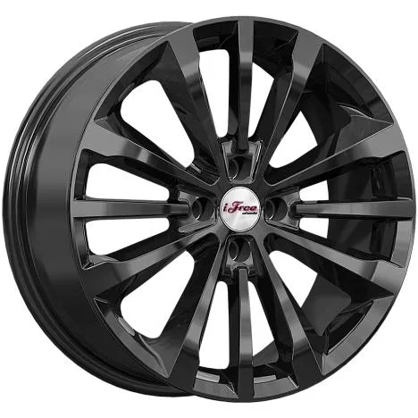 Диск литой R17 7J 4x100/60.1 ET43 IFREE Андерсен BK 637302
