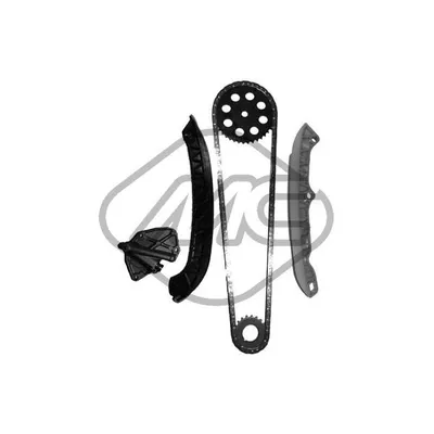 Ремкомплект цепи ГРМ SKODA FABIA 1.2I полный METALCAUCHO 06186