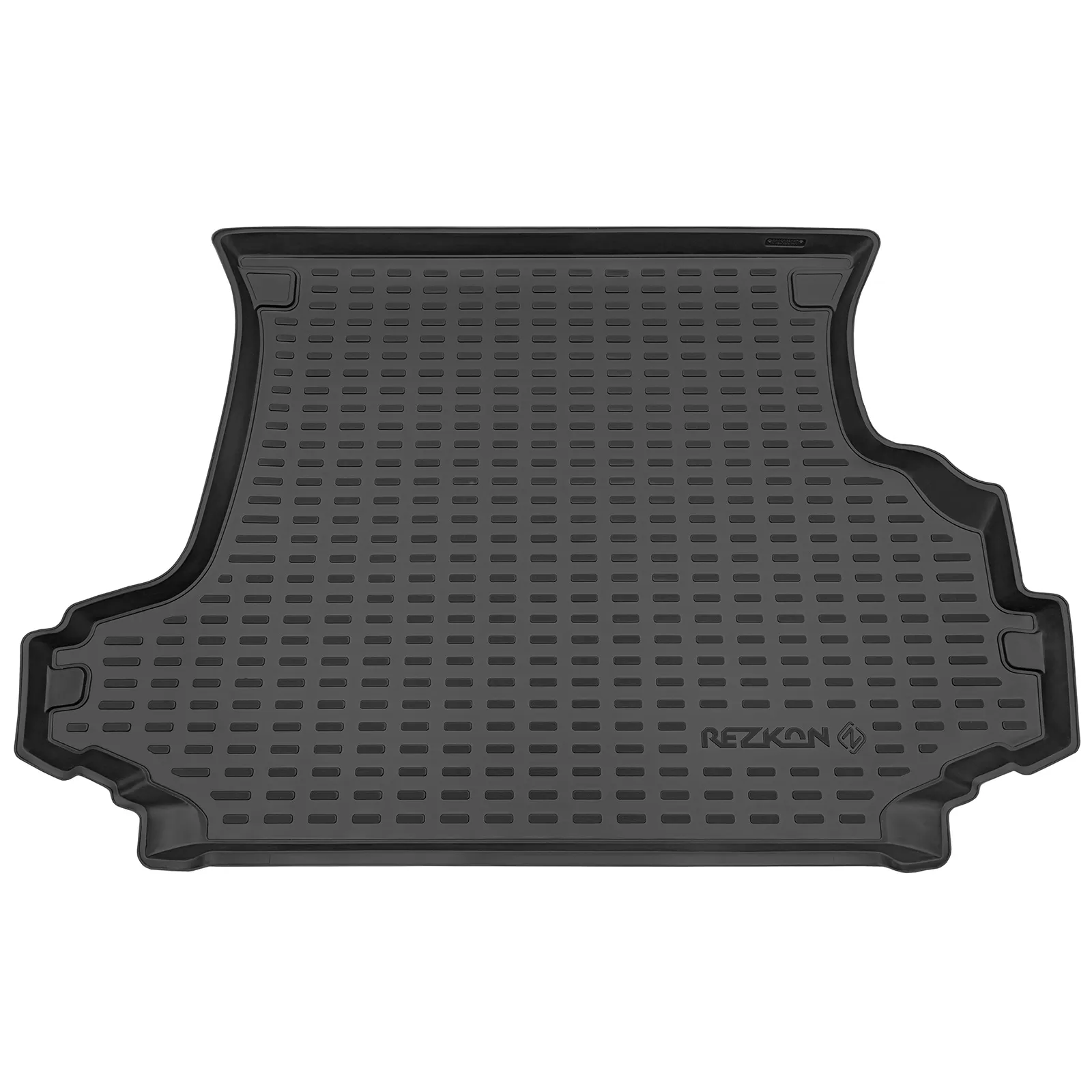 Коврик в багажник Nissan X-Trail I (Т30) 2001-2007 полиуретан чёрный Rezkon 5525035050
