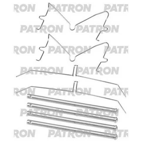Комплект монтажный тормозных колодок дисковых TOYOTA Land Cruiser (07-21) PATRON PSRK1361