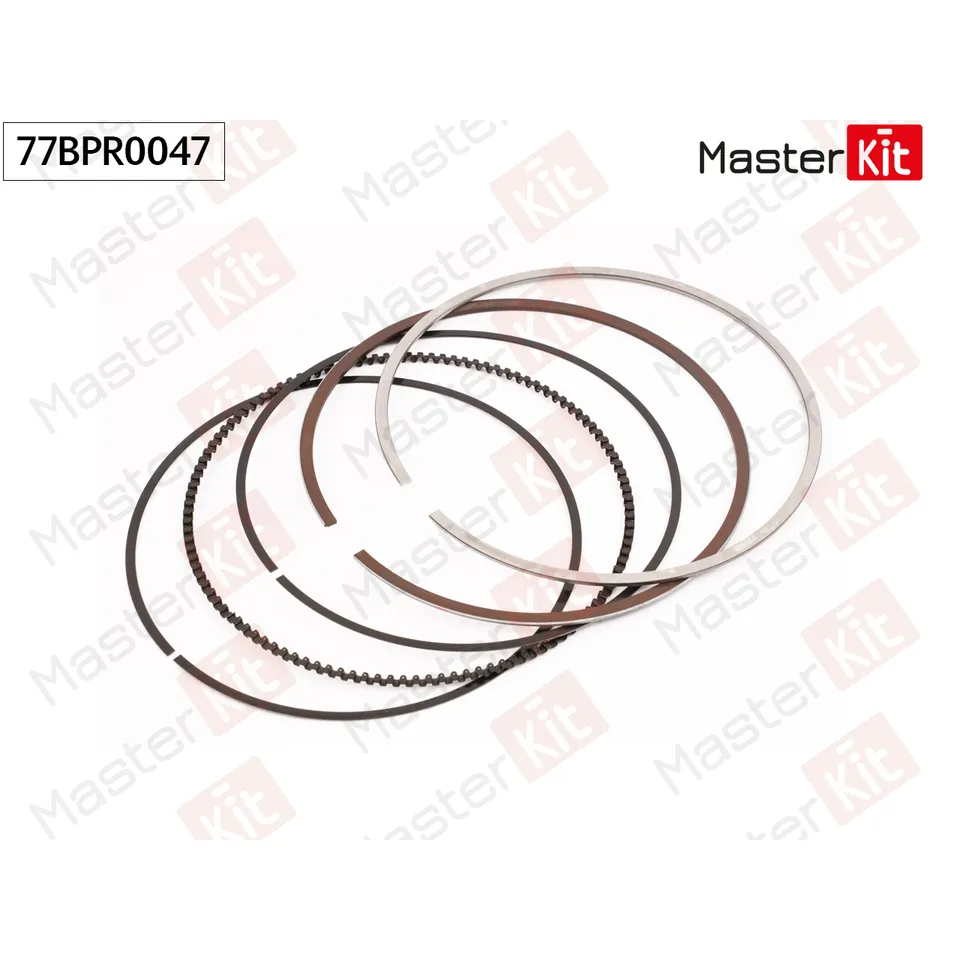 Кольца поршневые (к-т на 1 поршень) (1,0) TOYOTA 2GR-FE MASTERKIT 77BPR0047