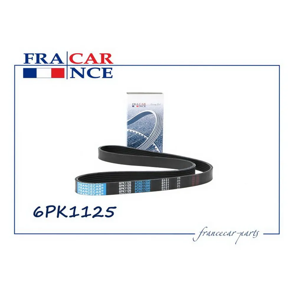 Ремень поликлиновый 7700114730 6PK1125 FCR211295 FRANCECAR