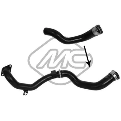 Патрубок турбины Metalcaucho 98398