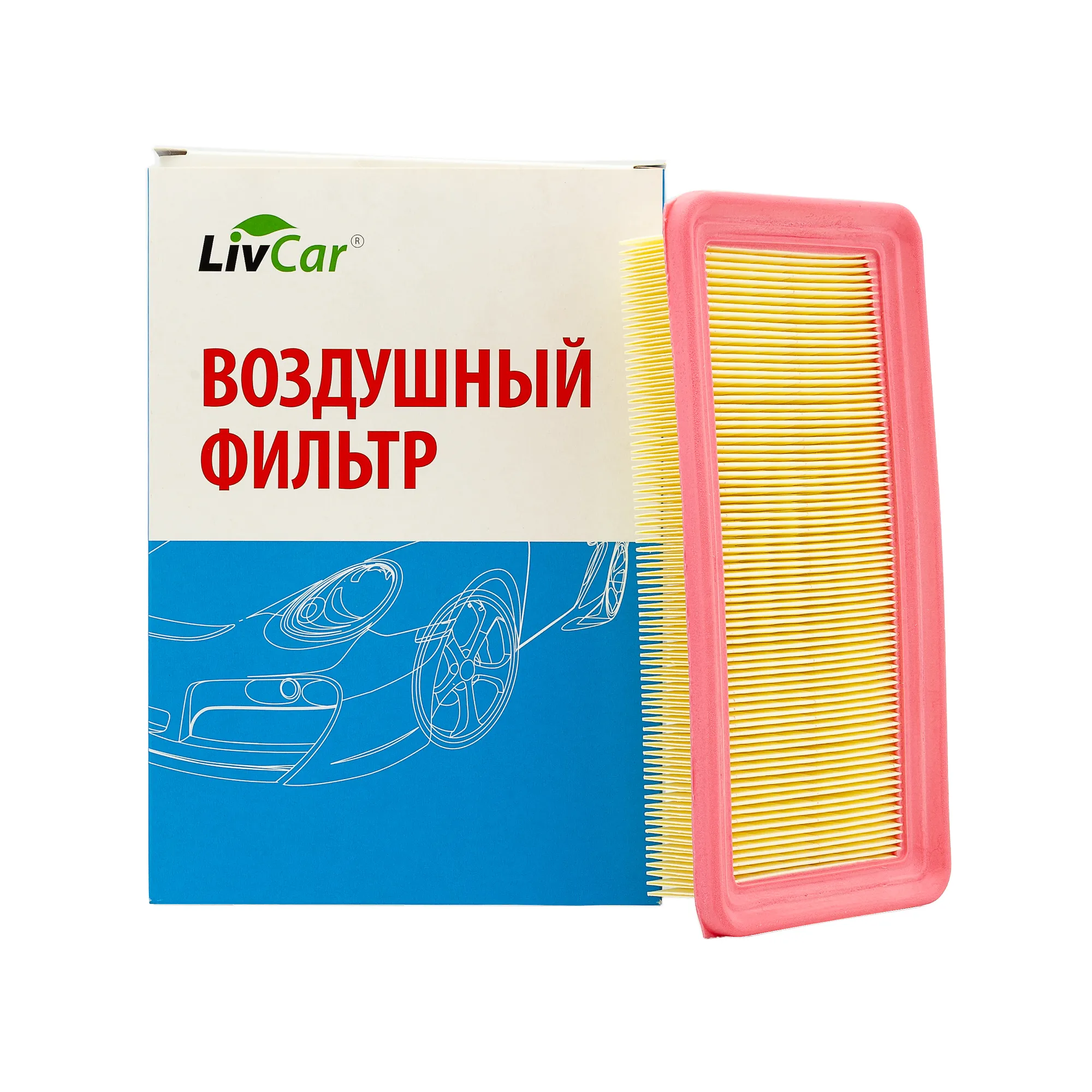 Фильтр воздушный LivCar OEM 28113-1C000 HYUNDAI LIVCAR LCY000/2658/1A