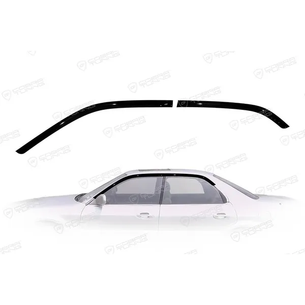 Дефлектора на окна Mitsubishi Diamante Sd 1990-1995 (4 части) деф.окон Cobra Tuning M44990