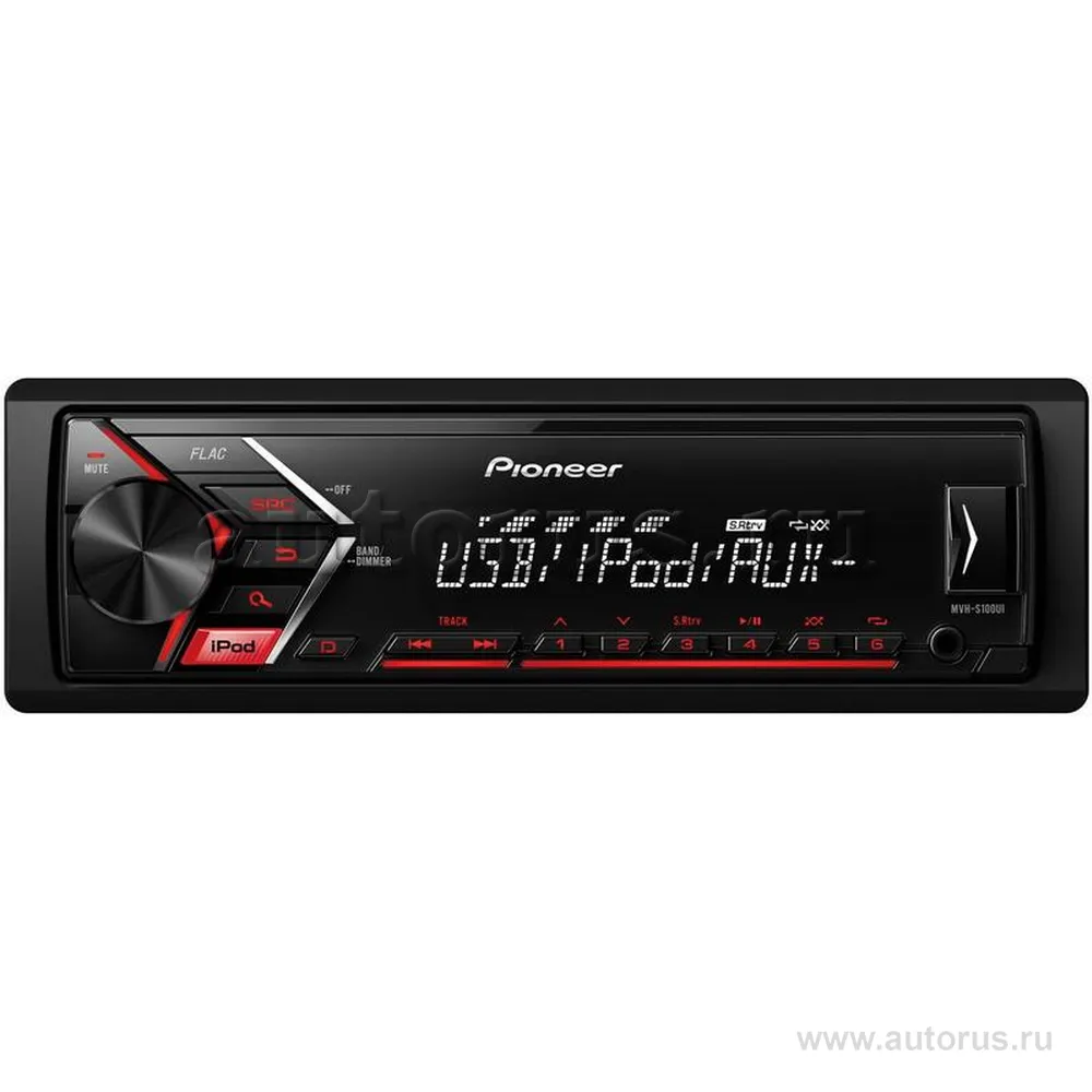 Автомагнитола PIONEER MVH-S100UI, 4x50вт,USB/MP3/iPod/Android