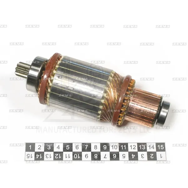 Ротор стартера h07d 24v, 4.5kw 170x58 mm8зуб ZEVS QZZ 2630