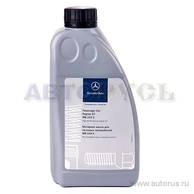 Масло моторное MERCEDES-BENZ MB 229.5 5W-40 синтетическое 1 л A000 989 83 01 ADA6