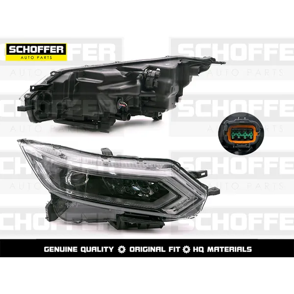 Фара LED правая Nissan Qashqai (II 2017 - н.в.) SCHOFFER SHF12113