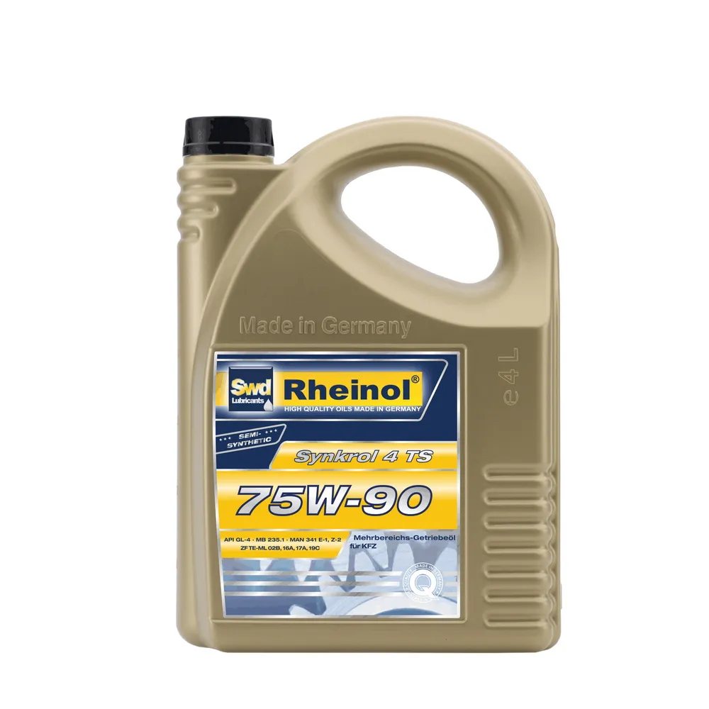 Масло трансмиссионное SWD RHEINOL Synkrol 4 TS 75W90 полусинтетическое 4 л 32514,480