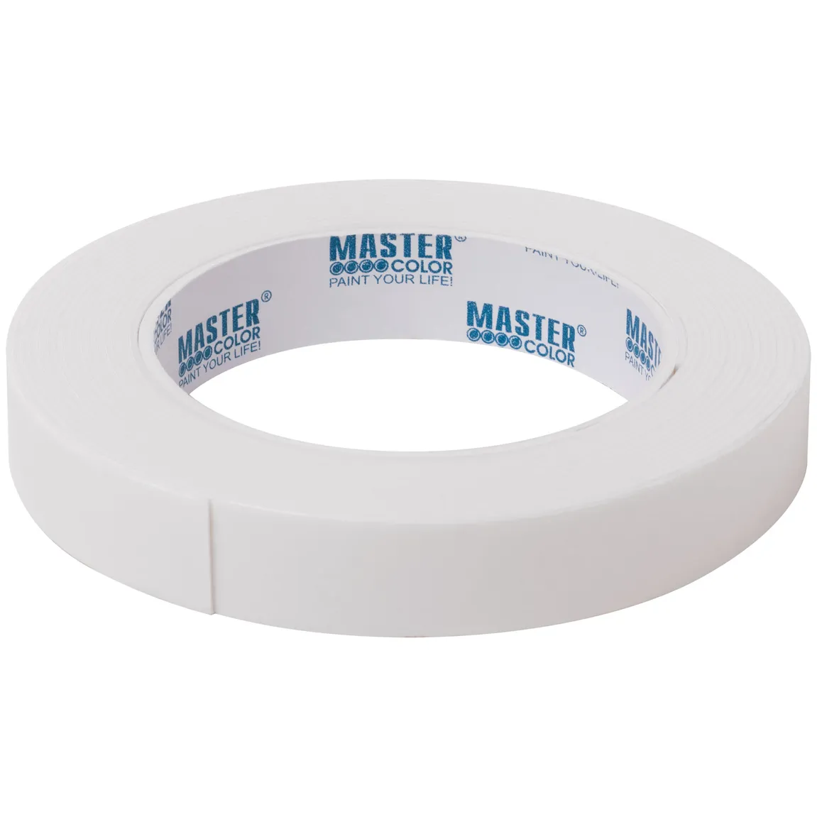 Лента клейкая двусторонняя для крепления зеркал Master Color Waterproof Power 19 мм x 5 м цвет бел MASTER COLOR 30-7192