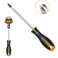 Отвертка крестовая PH1 x 100 INGCO HS28PH1100
