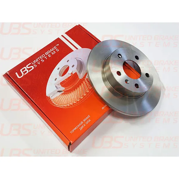 Диск тормозной для OPEL ASTRA 98-/ MERIVA 03-/ ZAFIRA 99- задний не вент., 1шт. UBS B2204001