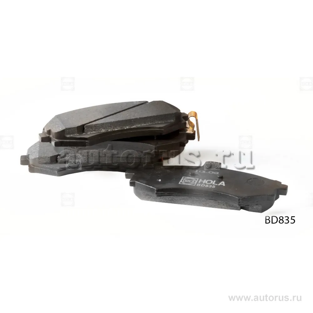 Колодки передние HYUNDAI Elantra (XD), Matrix (FC) HOLA BD835