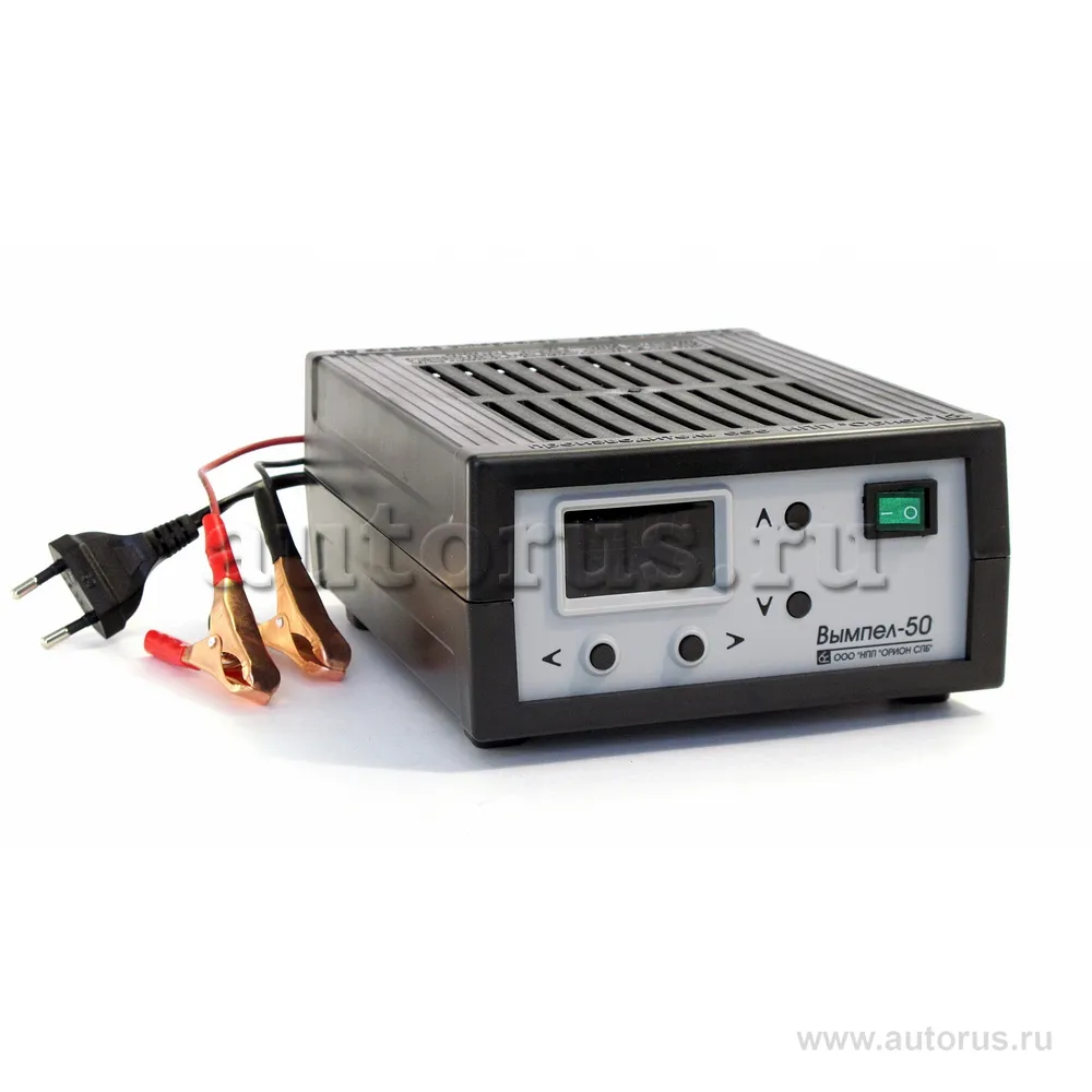 Зарядное устройство Вымпел-50, автомат,0-18А,0-12В,сег. светодиод.амп