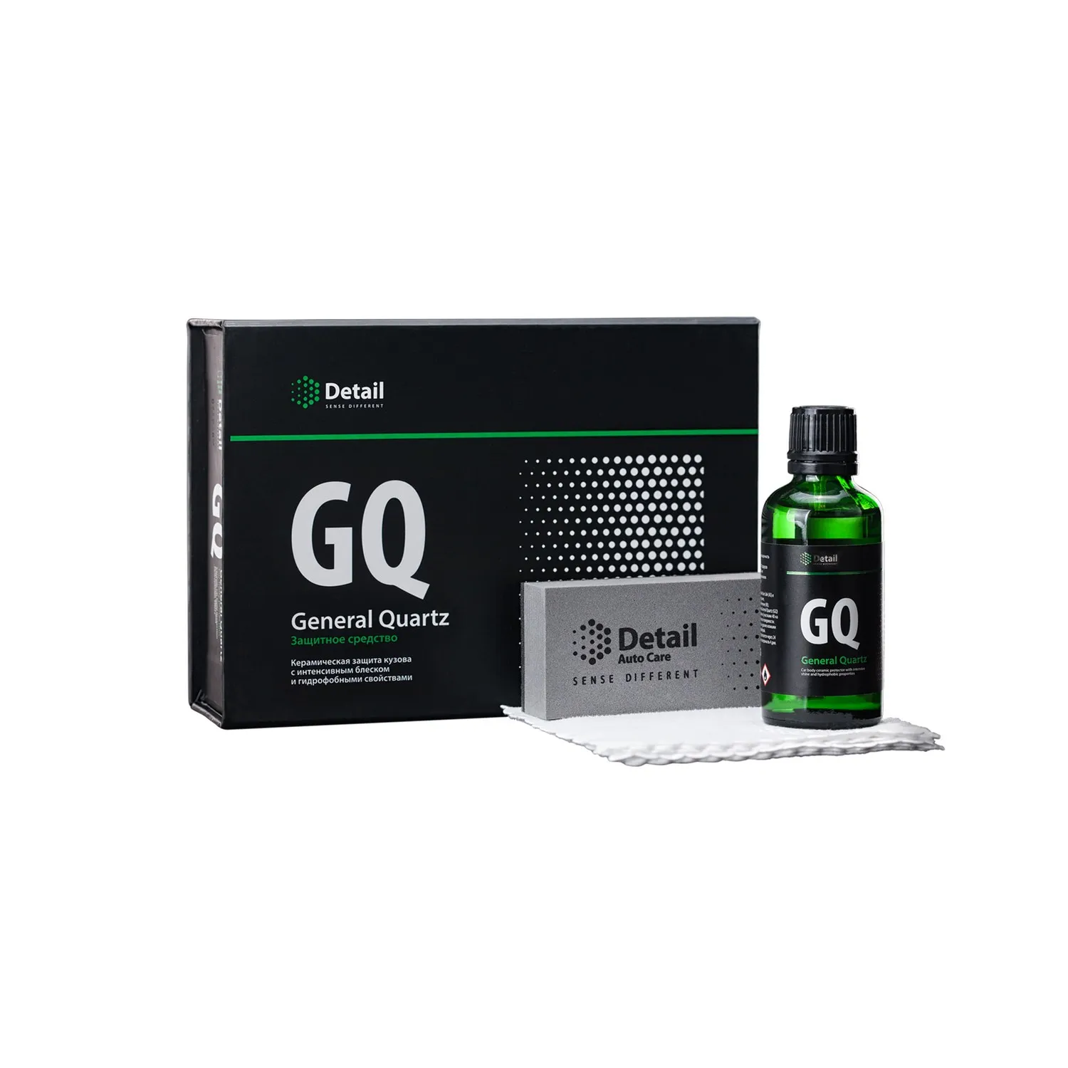 Набор для керамической защиты кузова GQ General Quartz DETAIL 50 мл DT-0117 DETAIL DT-0117