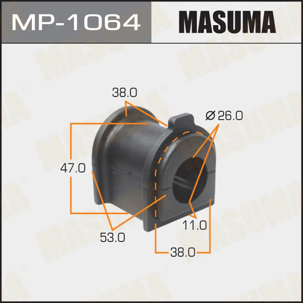 Втулка стабилизатора TOYOTA LAND CRUISER MASUMA MP-1064