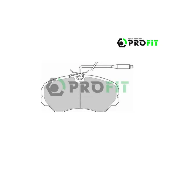 К-Т ТОРМ. КОЛОДОК CITROEN C25 87-94 FIAT DUCATO 82-90 PEUGEOT J5 90-