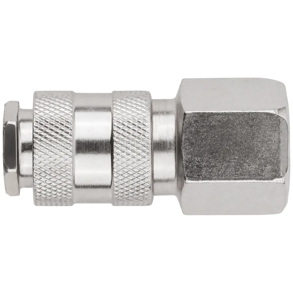 Адаптер быстросъемный с запорным клапаном с внутренней резьбой 1/2 FIT 81248
