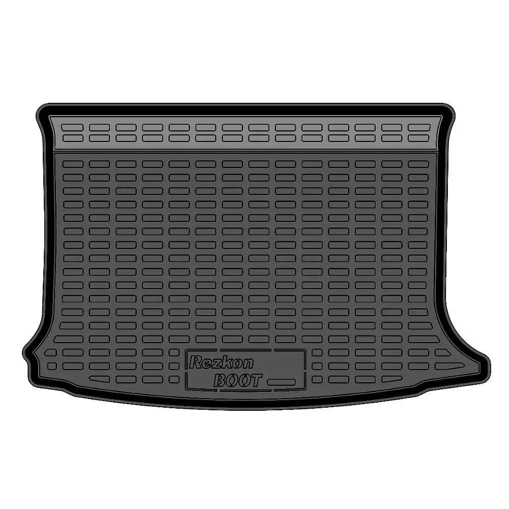 Коврик в багажник Renault Sandero I 2009-2014 хэтчбек полиуретан Rezkon 5529025110