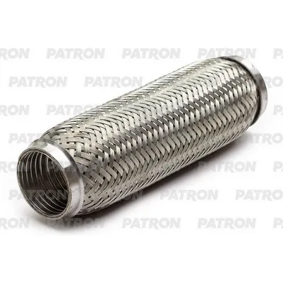 Гофра глушителя усиленная 50x230 InterLock AISI 304 PATRON ELVW50X230