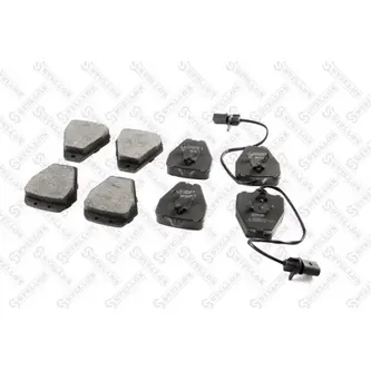 Колодки дисковые п. с антискрип. пл. Audi A8 2.8-4.2 94-98/S6 96-9 STELLOX 519 002B-SX