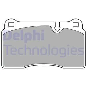 Колодки тормозные передние DELPHI LP2009
