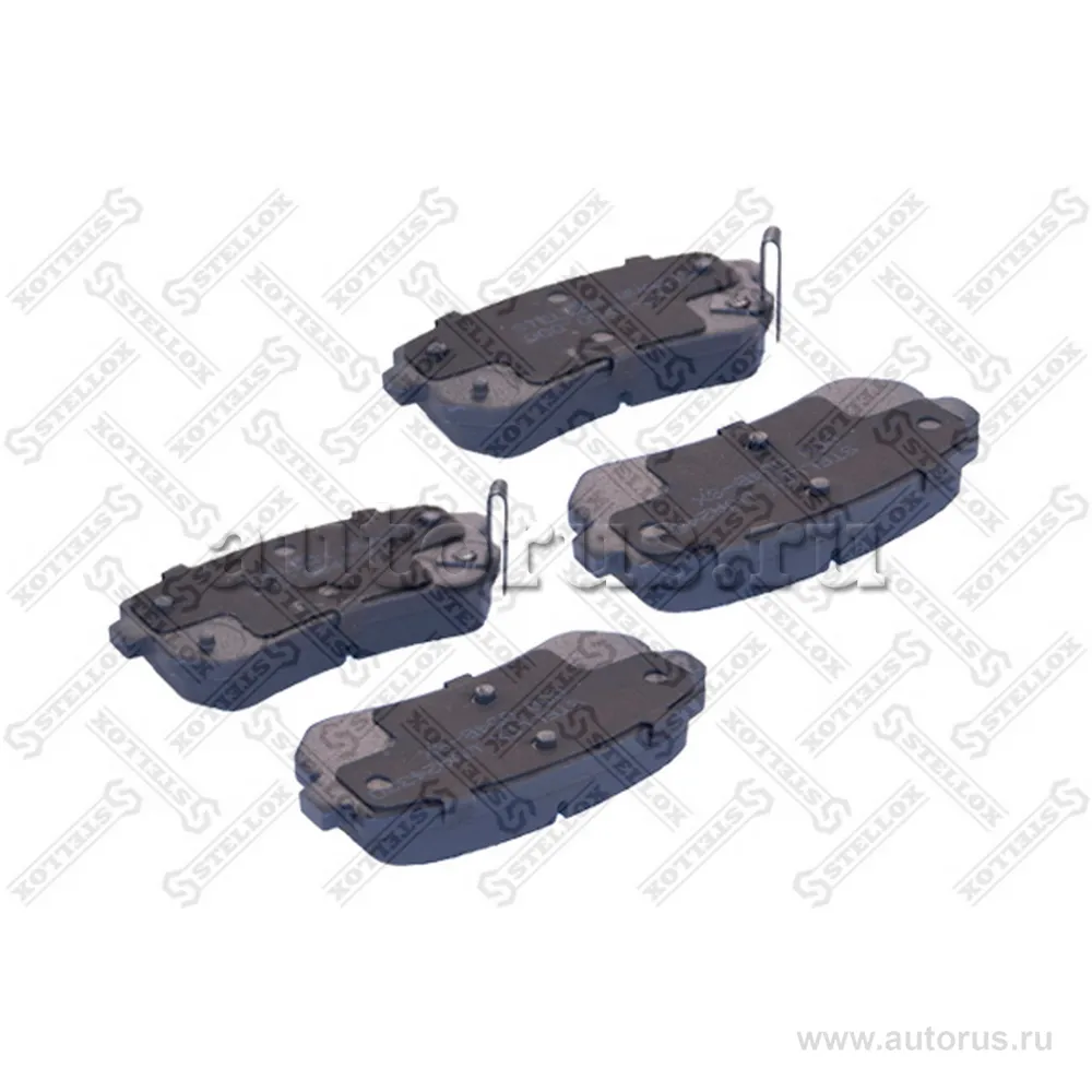 Колодки дисковые з. KIA Ceed 06 STELLOX 000054_SX