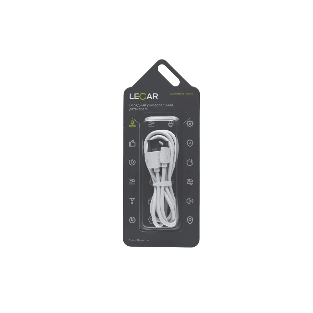 Зарядный универсальный датакабель micro USB LECAR LECAR000075209