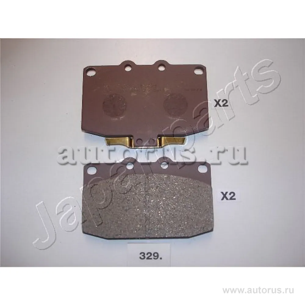 Колодки тормозные дисковые JAPANPARTS PA329AF